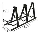 Triple Guitar Stand - For Electric & Acoustic Guitars by Cobra Stands